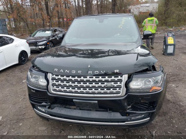 SALGS2TF5EA186407 Land Rover Range Rover 5.0l V8 Supercharged/5.0l V8 Supercharged Ebony Edition