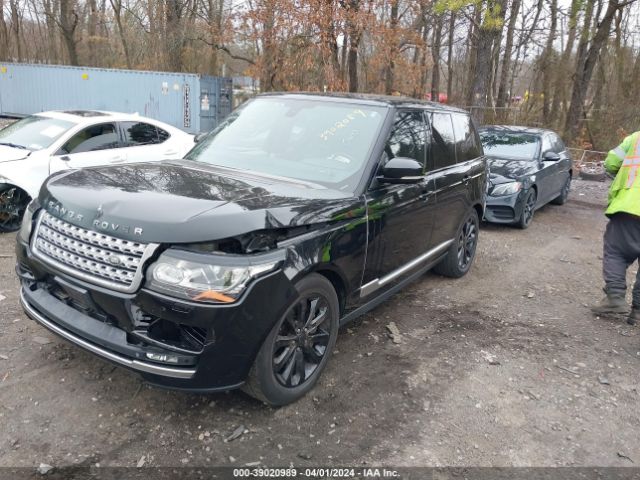 SALGS2TF5EA186407 Land Rover Range Rover 5.0l V8 Supercharged/5.0l V8 Supercharged Ebony Edition