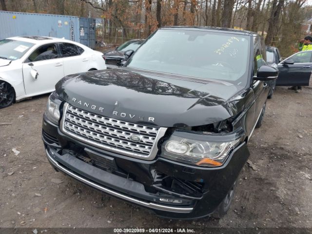 SALGS2TF5EA186407 Land Rover Range Rover 5.0l V8 Supercharged/5.0l V8 Supercharged Ebony Edition