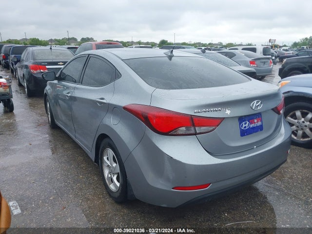 Hyundai ELANTRA SE 2015 KMHDH4AE8FU426513 Image 3
