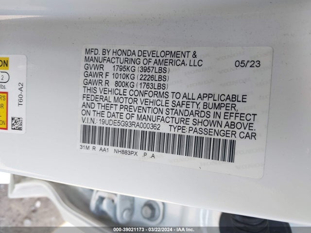 Acura Integra Type S 2024 19UDE5G93RA000362 Image 9