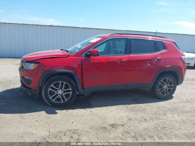 3C4NJCBB3KT615117 Jeep Compass Sun And Wheel Fwd