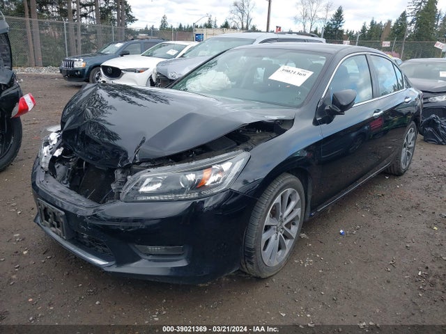 Honda Accord Sport 2014 1HGCR2F58EA043182 Image 2