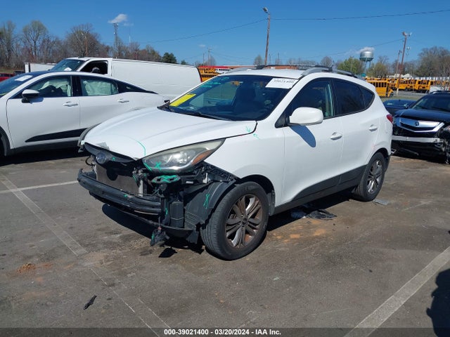 Hyundai TUCSON SE 2014 KM8JU3AG0EU928697 Image 2