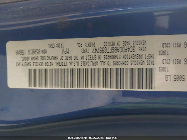 Dodge Journey American Value Pkg 2015 3C4PDCAB6FT699747 Image 9