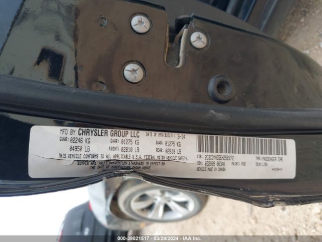 2C3CDYAG5EH258372 Dodge Challenger Sxt