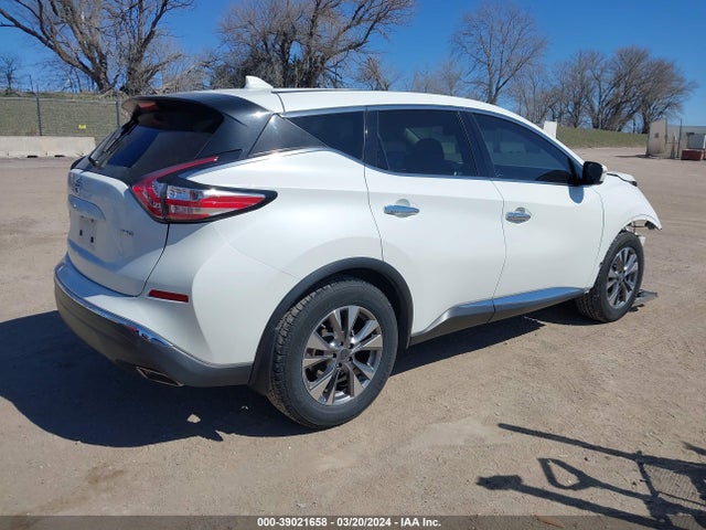 Nissan MURANO S 2017 5N1AZ2MH9HN147370 Image 4