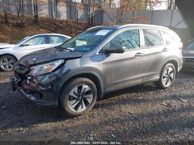 Honda Cr-v Touring 2015 5J6RM4H92FL123886 Image 2