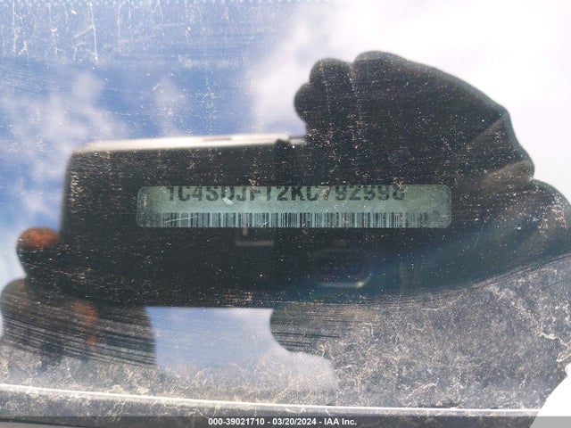 Dodge Durango Pursuit Awd 2019 1C4SDJFT2KC792996 Image 9