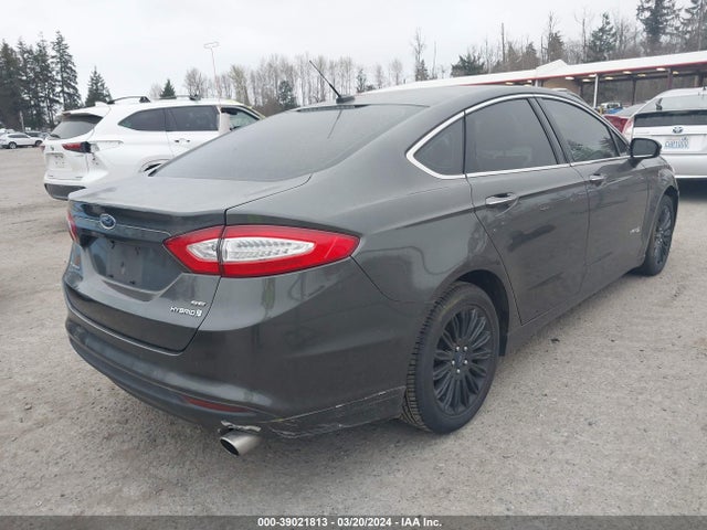 Ford Fusion Hybrid Se 2016 3FA6P0LU8GR341957 Image 4