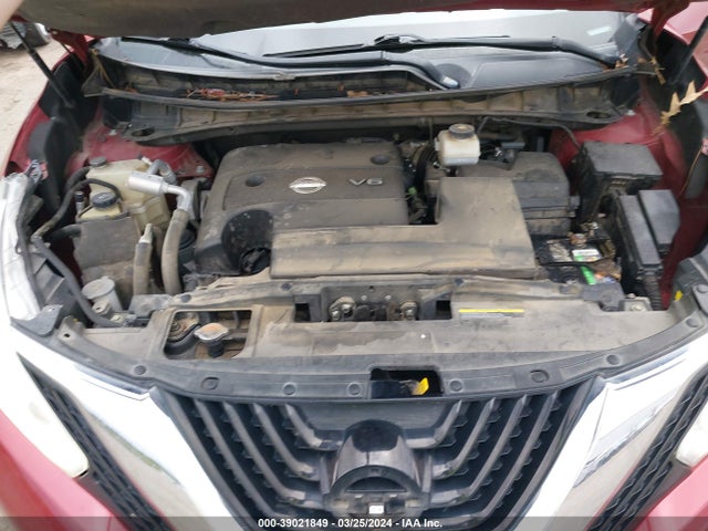 Nissan MURANO SV 2017 5N1AZ2MG2HN170156 Image 10
