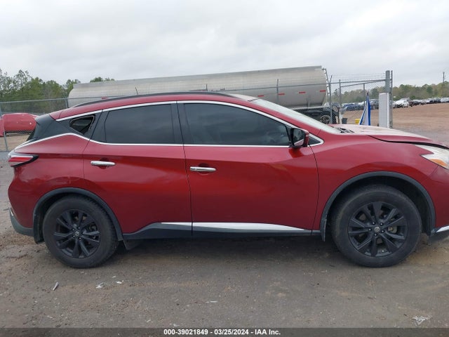 Nissan MURANO SV 2017 5N1AZ2MG2HN170156 Image 13
