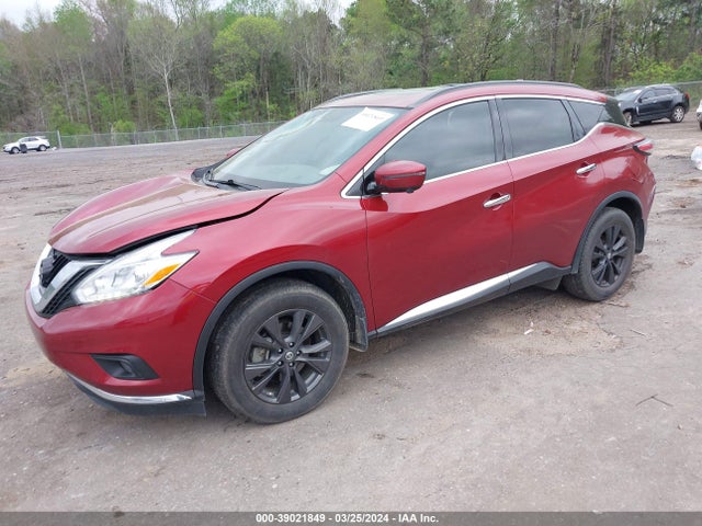 Nissan MURANO SV 2017 5N1AZ2MG2HN170156 Image 2