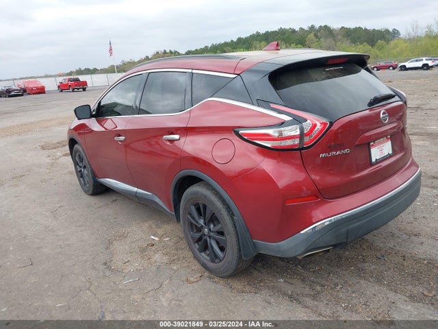 Nissan MURANO SV 2017 5N1AZ2MG2HN170156 Image 3
