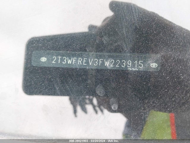 Toyota Rav4 Xle 2015 2T3WFREV3FW223915 Image 9