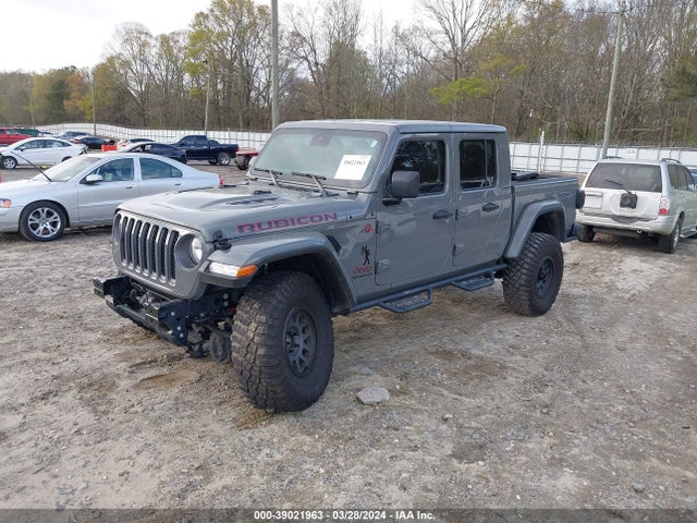 Jeep Gladiator Rubicon 4x4 2022 1C6JJTBG4NL112102 Image 2