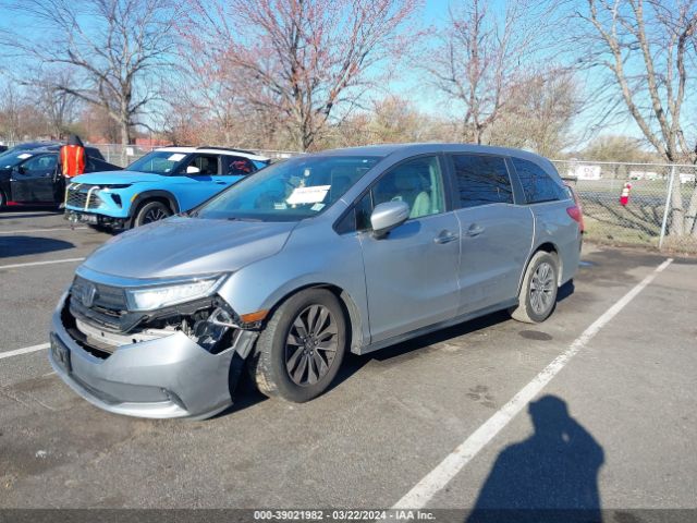 2022 HONDA ODYSSEY 5FNRL6H77NB059669 Photo 1
