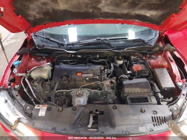 Honda CIVIC EX 2018 2HGFC2F74JH592129 Image 10