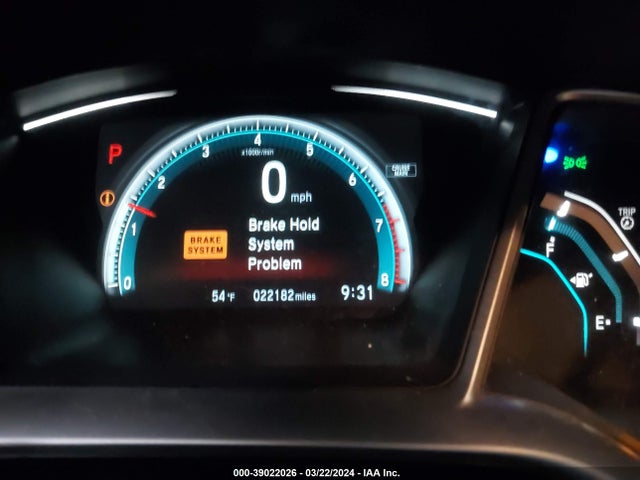 Honda CIVIC EX 2018 2HGFC2F74JH592129 Image 16