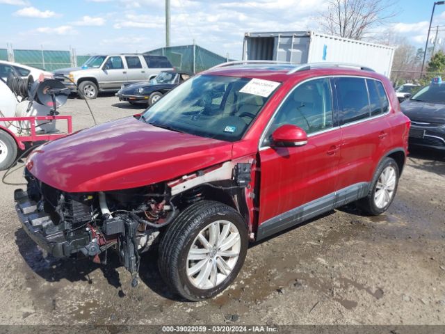 WVGBV3AX9EW059782 Volkswagen Tiguan Sel