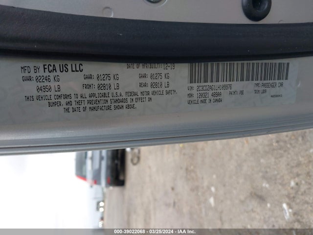 Dodge Challenger Sxt 2020 2C3CDZAG1LH109976 Image 9
