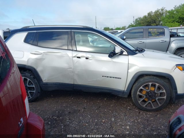 3C4NJDCB8JT169033 Jeep Compass Limited 4x4