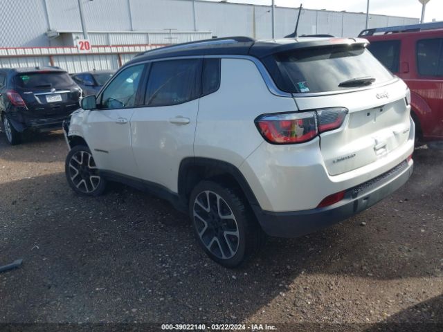 3C4NJDCB8JT169033 Jeep Compass Limited 4x4