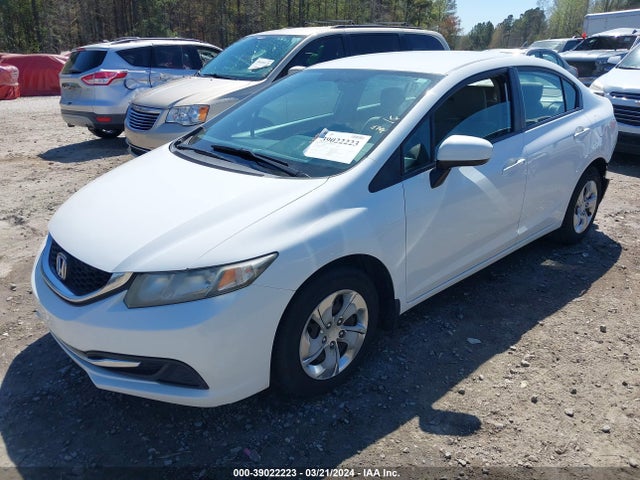 Honda Civic Lx 2014 19XFB2E58EE025084 Image 2
