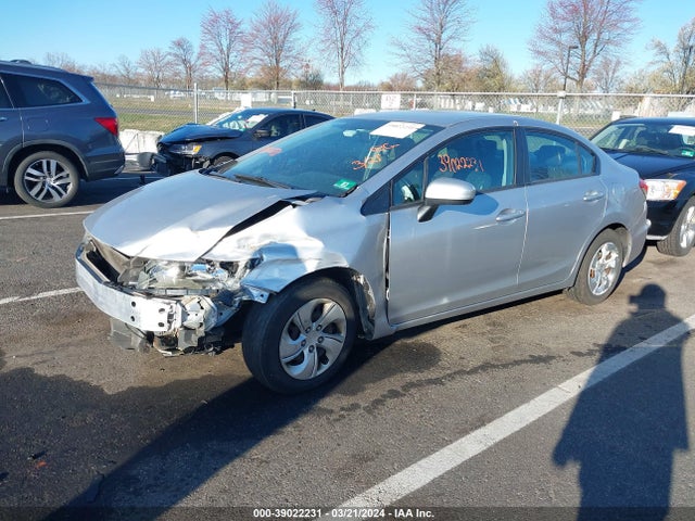 Honda Civic Lx 2014 19XFB2F5XEE259788 Image 2