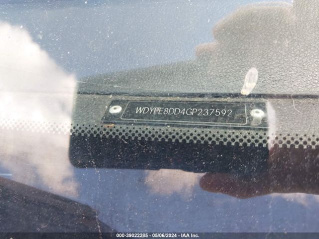 WDYPE8DD4GP237592 Freightliner Sprinter 2500 High  Roof/high Roof