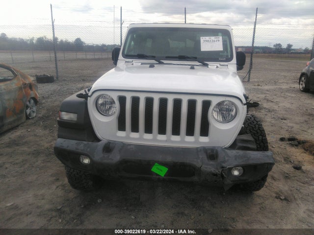 1C4HJXDN4JW278929 Jeep Wrangler Unlimited Sport S 4x4