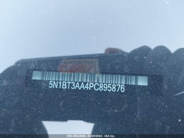 5N1BT3AA4PC895876 Nissan Rogue S Fwd