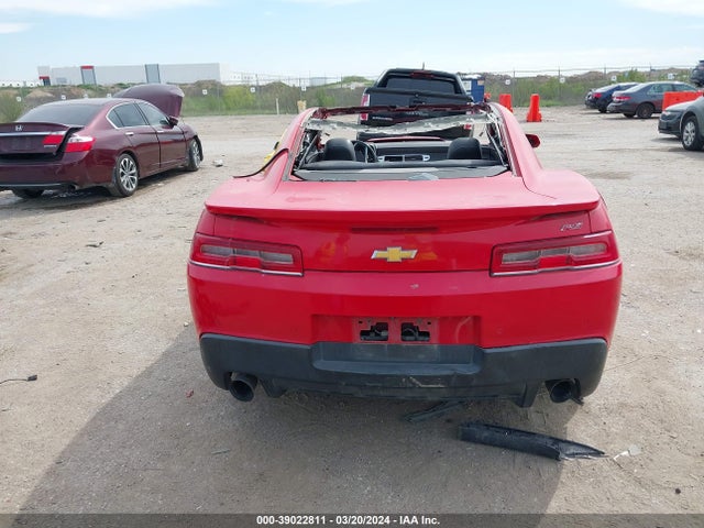 Chevrolet Camaro 2lt 2014 2G1FC1E32E9136274 Image 17
