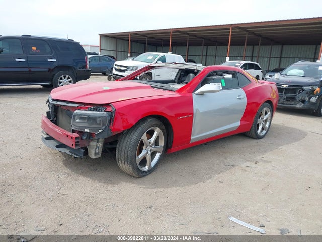 Chevrolet Camaro 2lt 2014 2G1FC1E32E9136274 Image 2