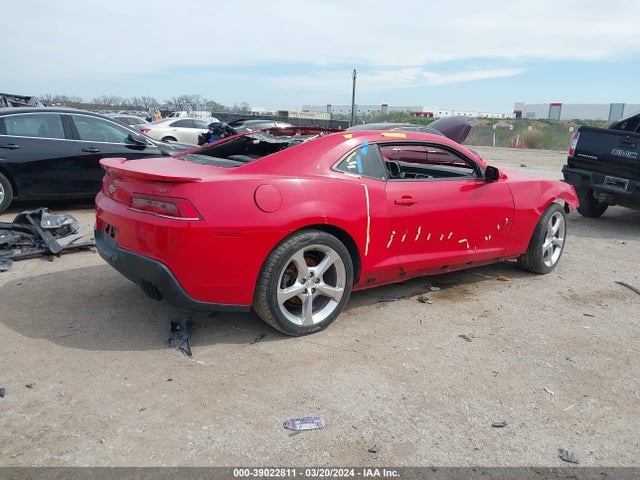 Chevrolet Camaro 2lt 2014 2G1FC1E32E9136274 Image 4