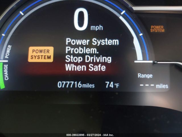 JHMZC5F33MC001272 Honda Clarity Plug-in Hybrid Touring