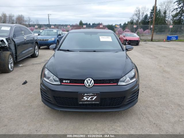3VW4T7AU9HM038139 Volkswagen Golf Gti Autobahn 4-door/s 4-door/se 4-door/sport 4-door