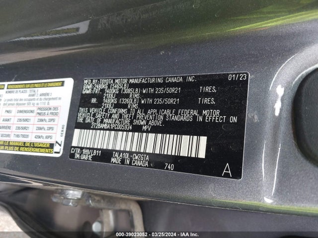 Lexus Rx 350 Premium Plus 2023 2T2BAMBA1PC005934 Image 9