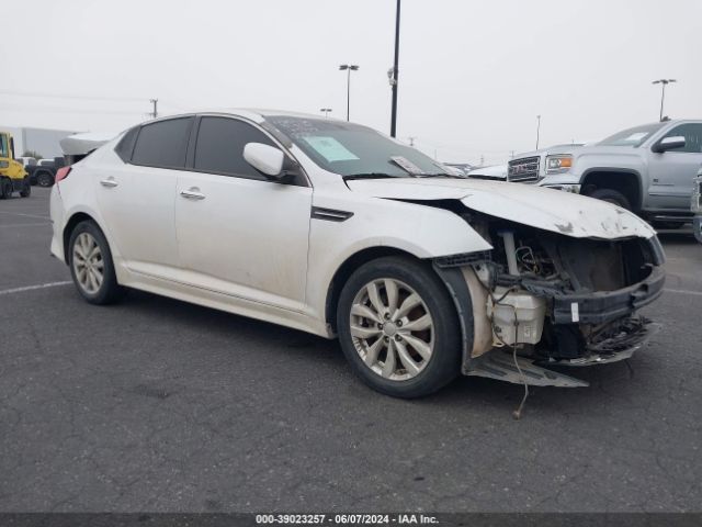 39023257 :رقم المزاد ، 5XXGN4A72FG391291 vin ، 2015 Kia Optima Ex مزاد بيع