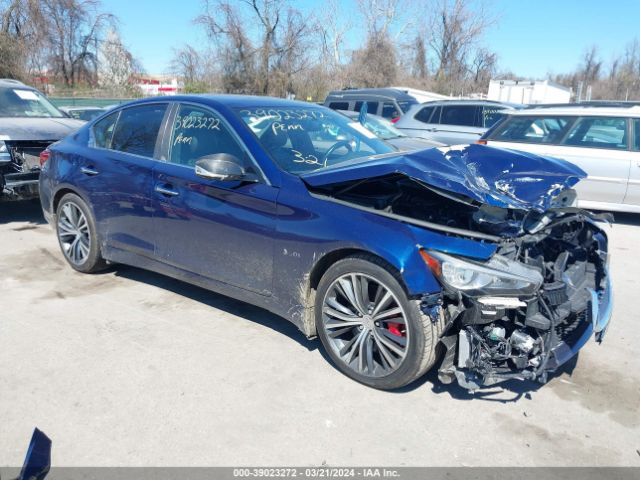 Продаж на аукціоні авто 2018 Infiniti Q50 3.0t Red Sport 400, vin: JN1FV7AR4JM480929, номер лоту: 39023272