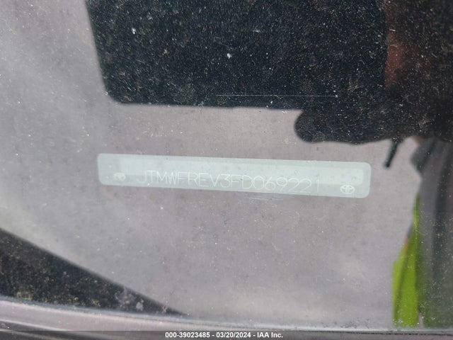 Toyota Rav4 Xle 2015 JTMWFREV3FD069221 Image 9