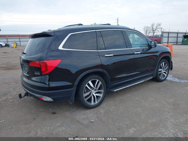 Honda Pilot Elite 2016 5FNYF6H04GB090404 Image 4