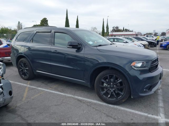 1C4RDHDG6JC100900 Dodge Durango Gt Rwd