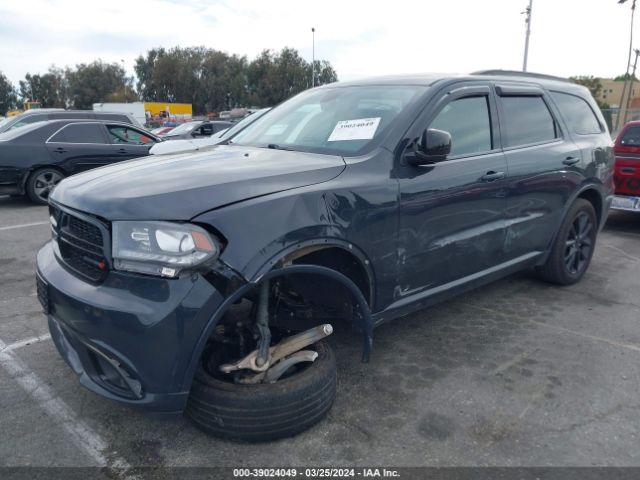 1C4RDHDG6JC100900 Dodge Durango Gt Rwd