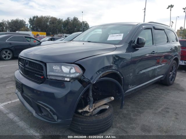 1C4RDHDG6JC100900 Dodge Durango Gt Rwd