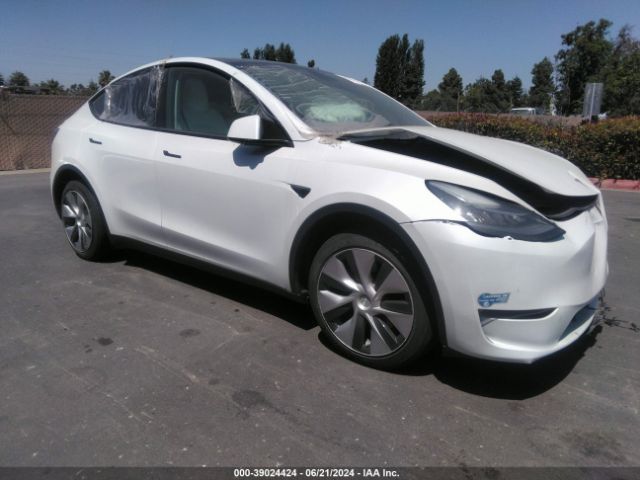 Продажа на аукционе авто 2021 Tesla Model Y Long Range Dual Motor All-wheel Drive, vin: 5YJYGDEE7MF281781, номер лота: 39024424
