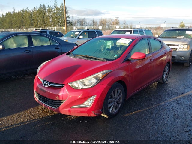 Hyundai ELANTRA SE 2014 KMHDH4AE2EU144124 Image 2