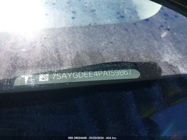 7SAYGDEE4PA159867 Tesla Model Y Awd/long Range Dual Motor All-wheel Drive