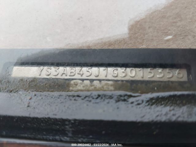 1986 SAAB 900 YS3AB45J1G3015356 Photo 8