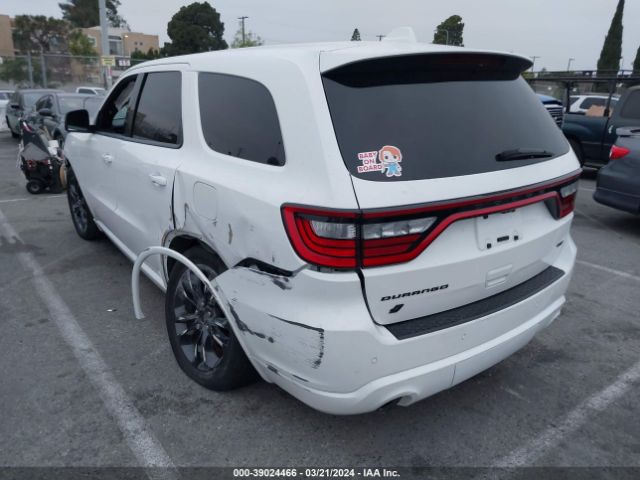 1C4RDHDG4MC758901 Dodge Durango Gt Rwd